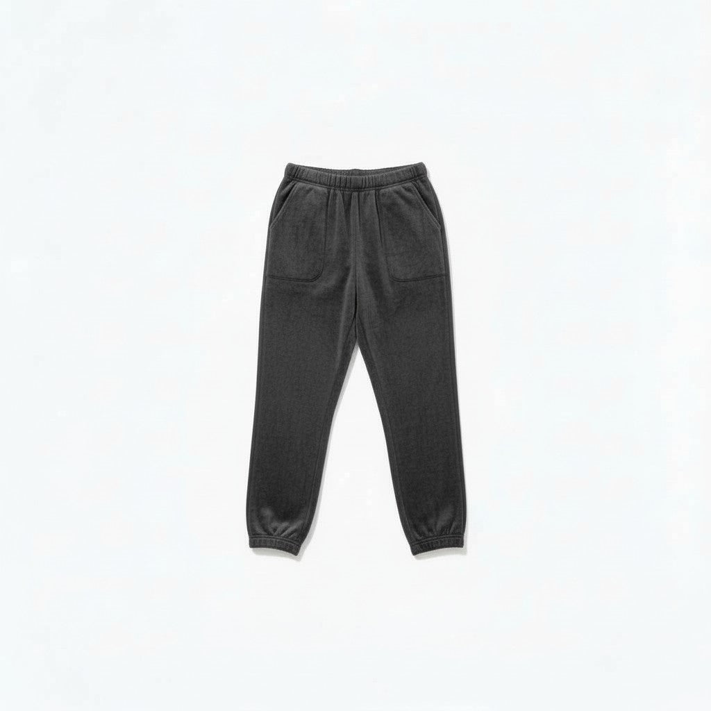 Pantalon Pyjama Polaire Duveteux – Brume d’Hiver