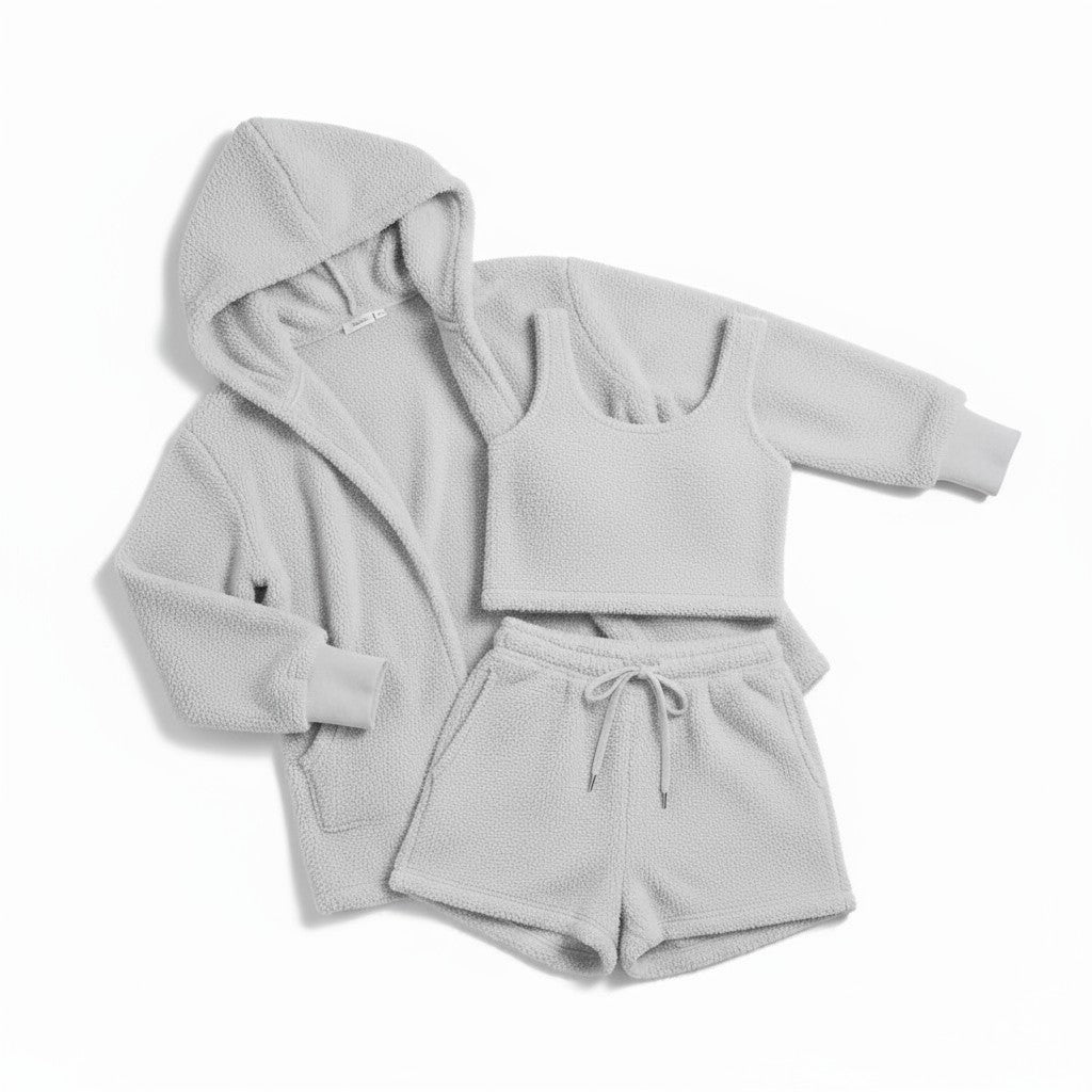 Ensemble Pyjama 3 Pièces – Douce Évasion