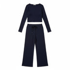 Ensemble Pyjama Manches Longues et Pantalon – Pure Élégance