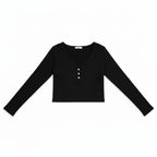 Ensemble Pyjama Manches Longues et Short – Sérénité Côtelée