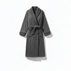 Peignoir Doux Long à Ceinture – Cocon Velours