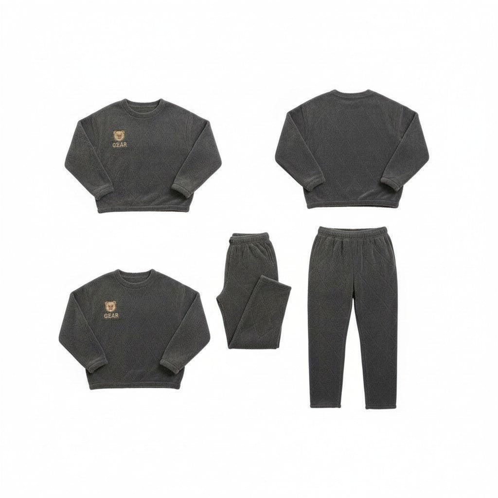 Pyjama Couple en Polaire – Couple Cozy