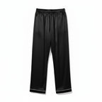 Ensemble Pyjama Satiné Chemisier et Pantalon – Nuit Élégante