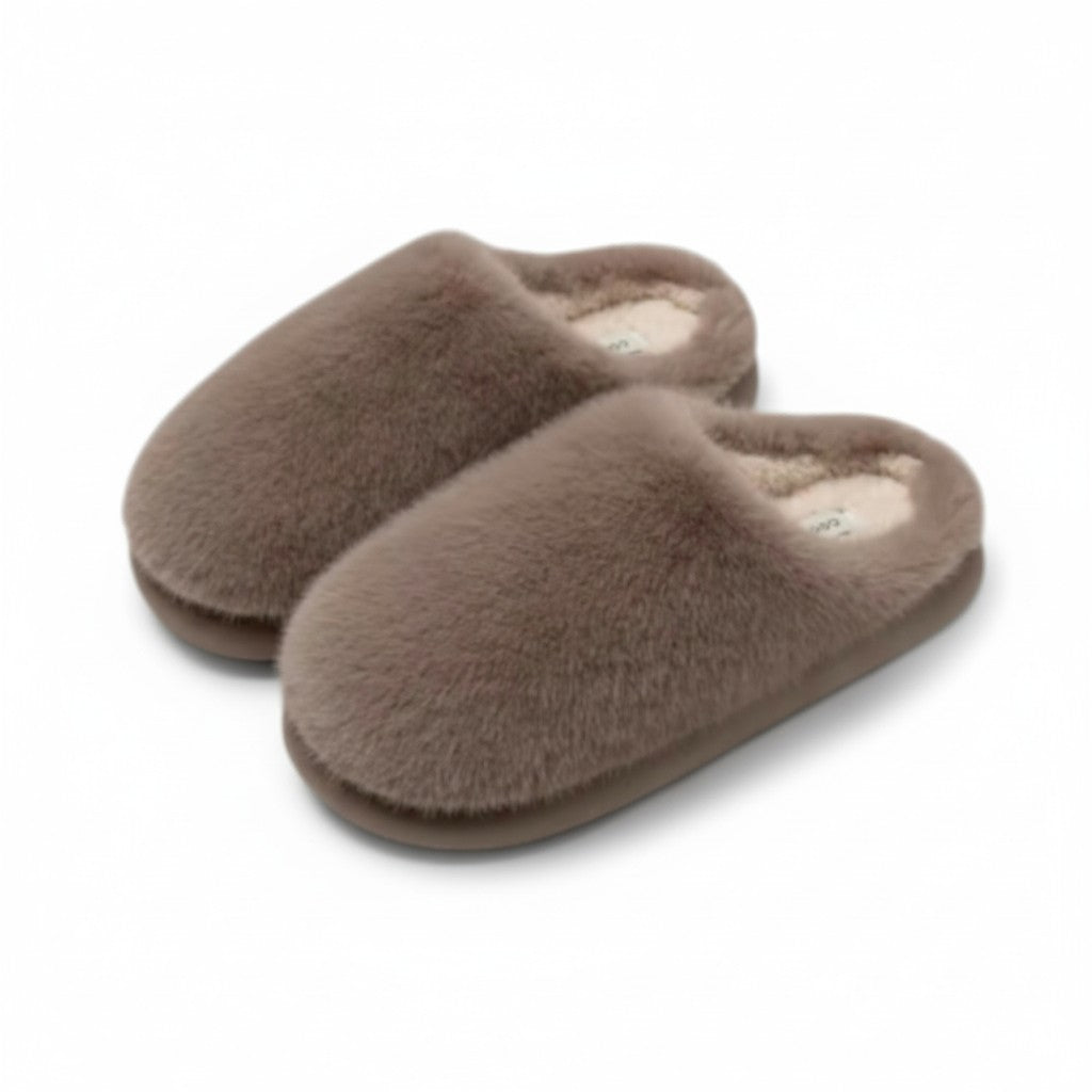 Chaussons Doublés en Peluche – Maison Douce