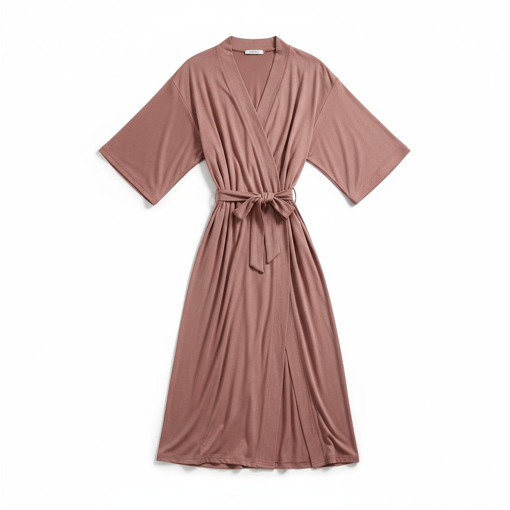 Robe de Nuit Longue – Silhouette Douce