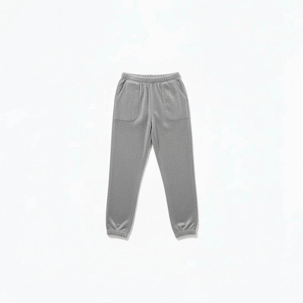 Pantalon Pyjama Polaire Duveteux – Brume d’Hiver