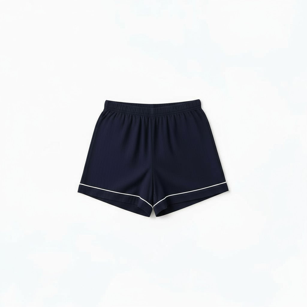 Ensemble  Pyjama Chemise Manches Courtes et Short – Éveil Naturel