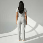 Ensemble Pyjama T-shirt et Pantalon – Fraîcheur Élégante
