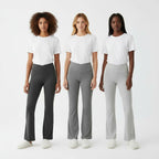 Pantalon Jambes Larges Taille Haute (Lot 3) – Luxe Décontracté