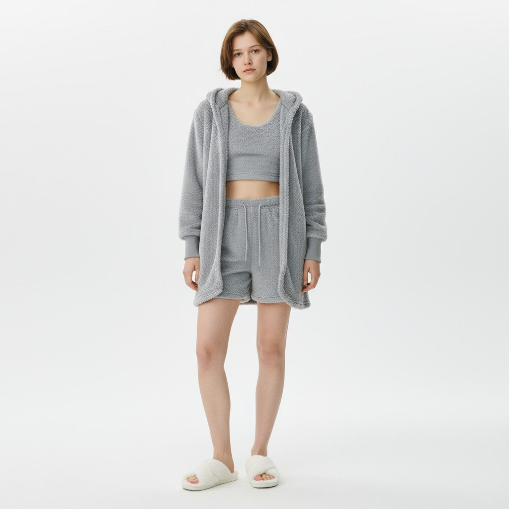 Ensemble Pyjama 3 Pièces – Douce Évasion