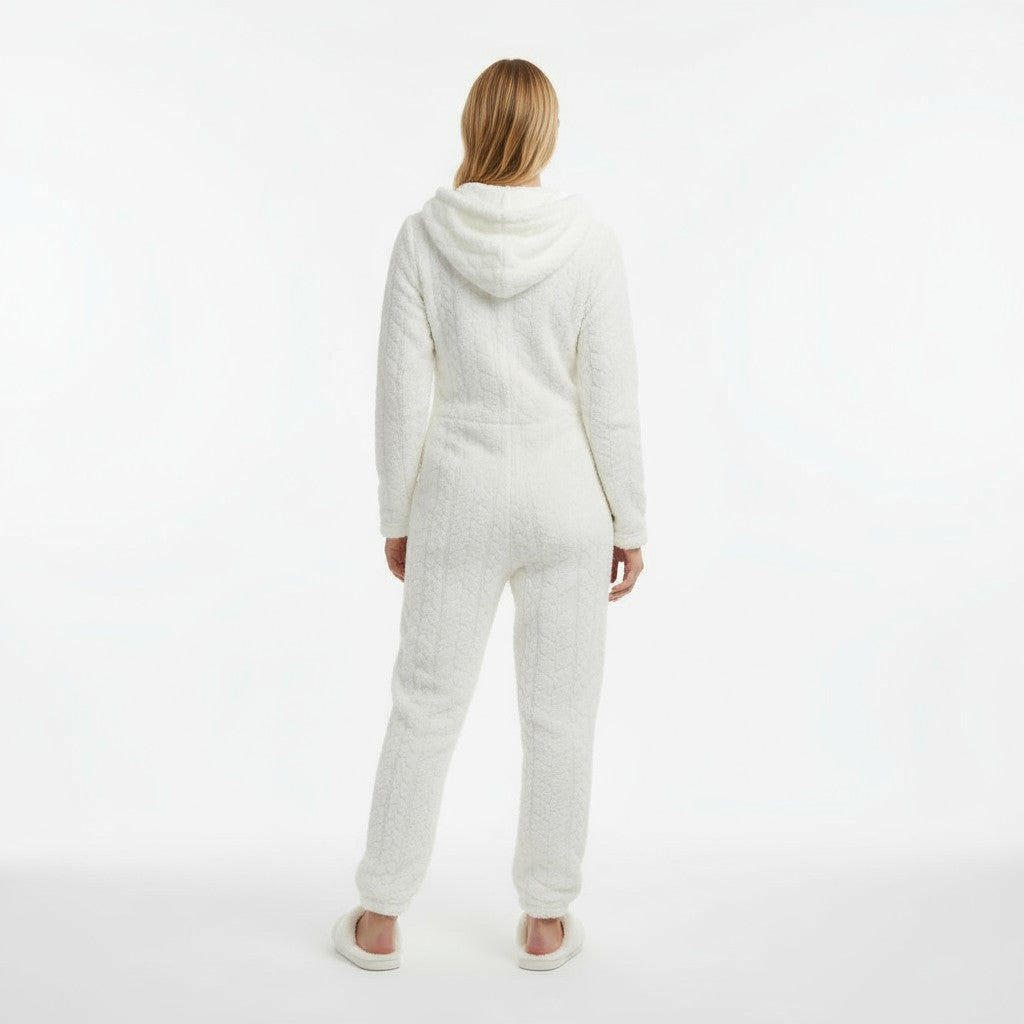 Combinaison Longue à Capuche – Détente Suprême