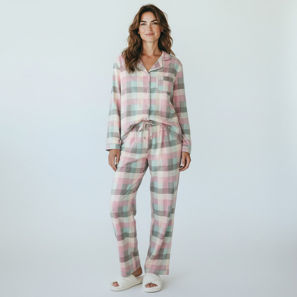 Ensemble pyjama carreau - Douceur Écossaise
