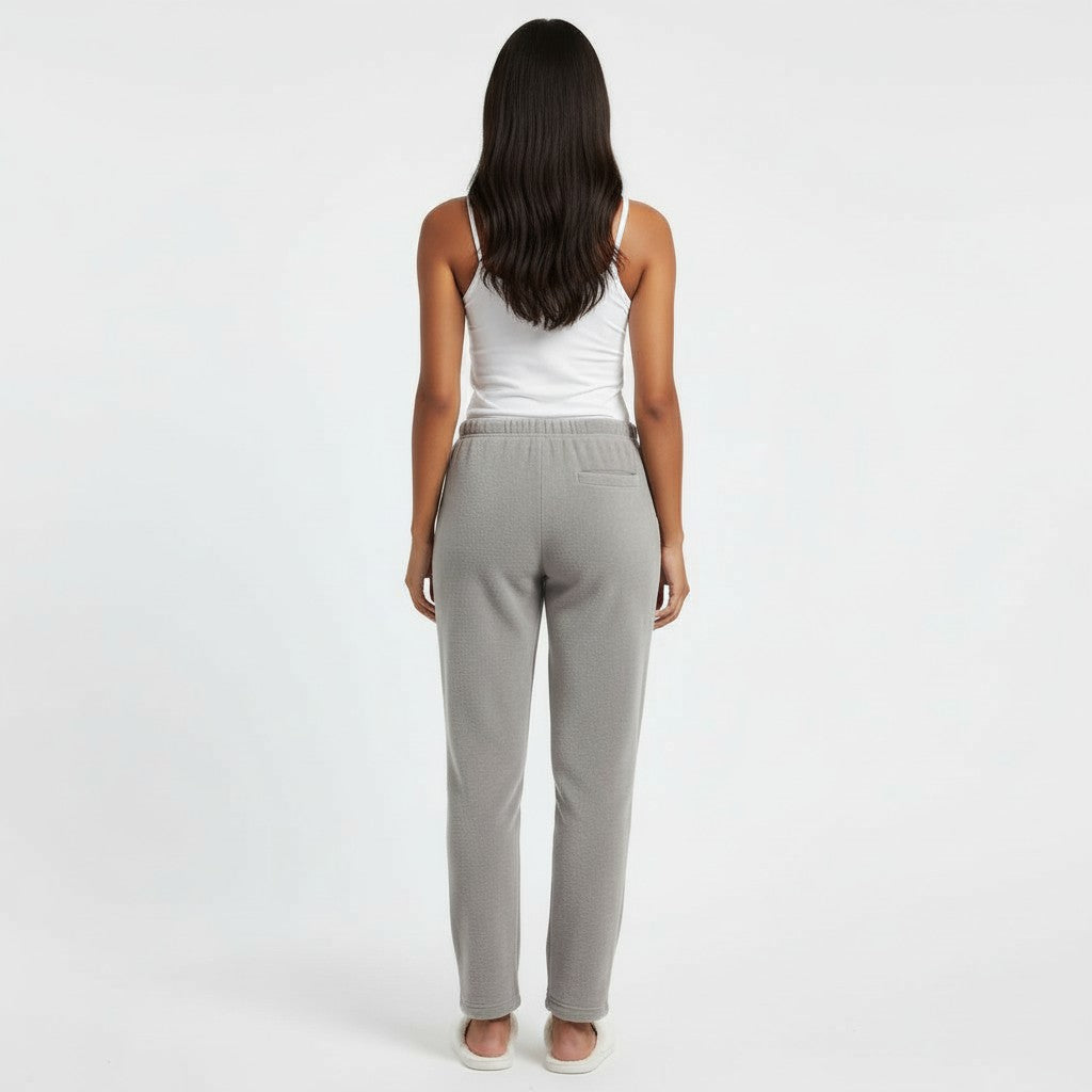 Pantalon Pyjama Polaire Duveteux – Brume d’Hiver