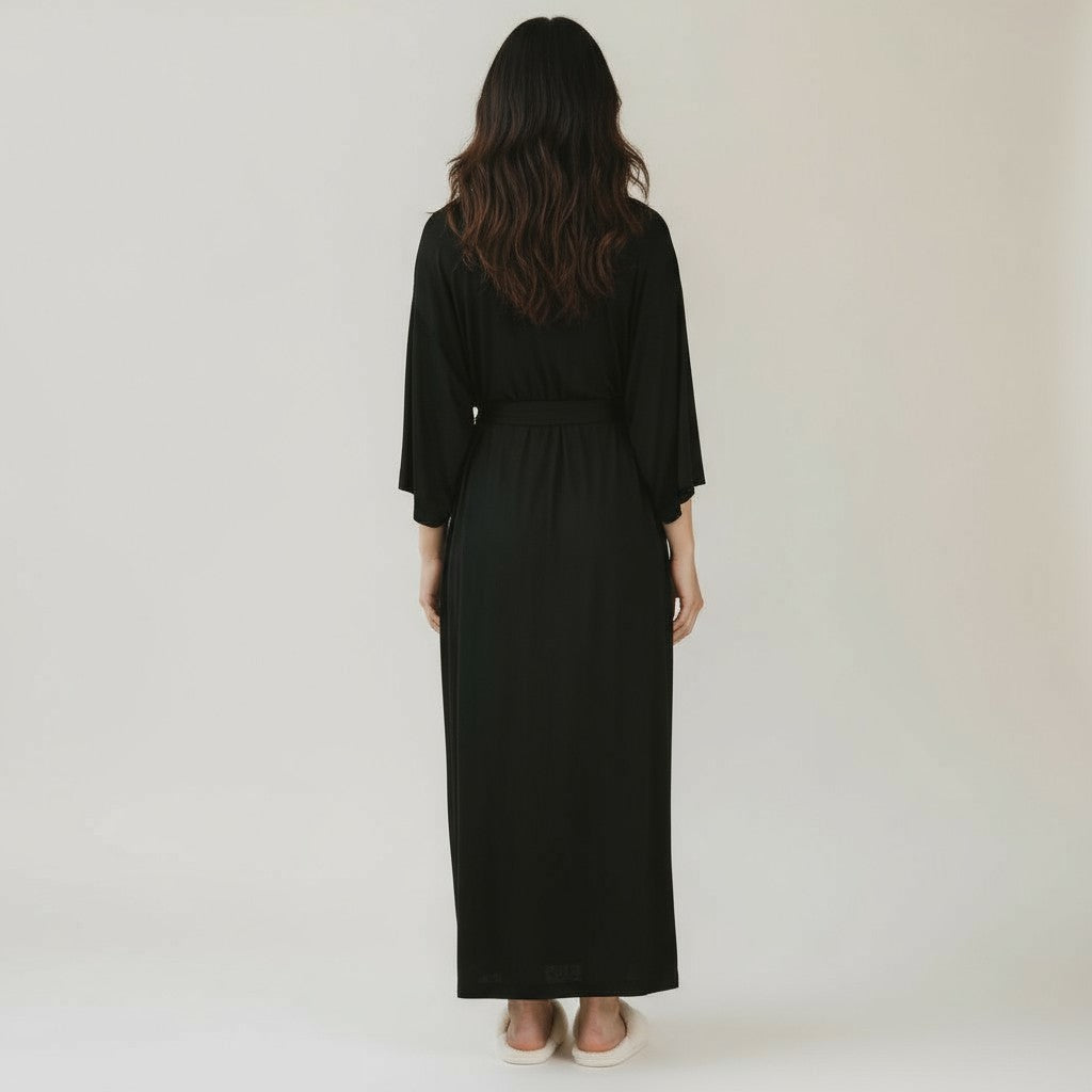 Robe de Nuit Longue – Silhouette Douce