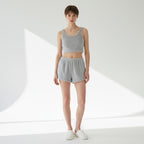 Ensemble Pyjama Court Polaire Top et Short – Nuage Doux