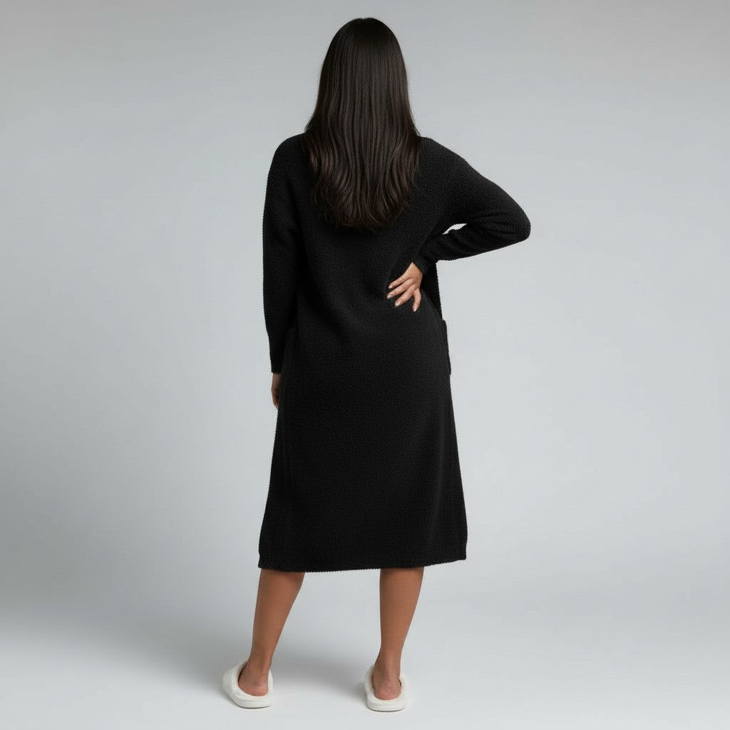 Ensemble Pyjama Robe Cocooning Chaude – Câlin Sucré