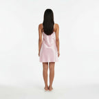 Ensemble Pyjama Satiné Robe Courte et Gilet – Éclat Léger