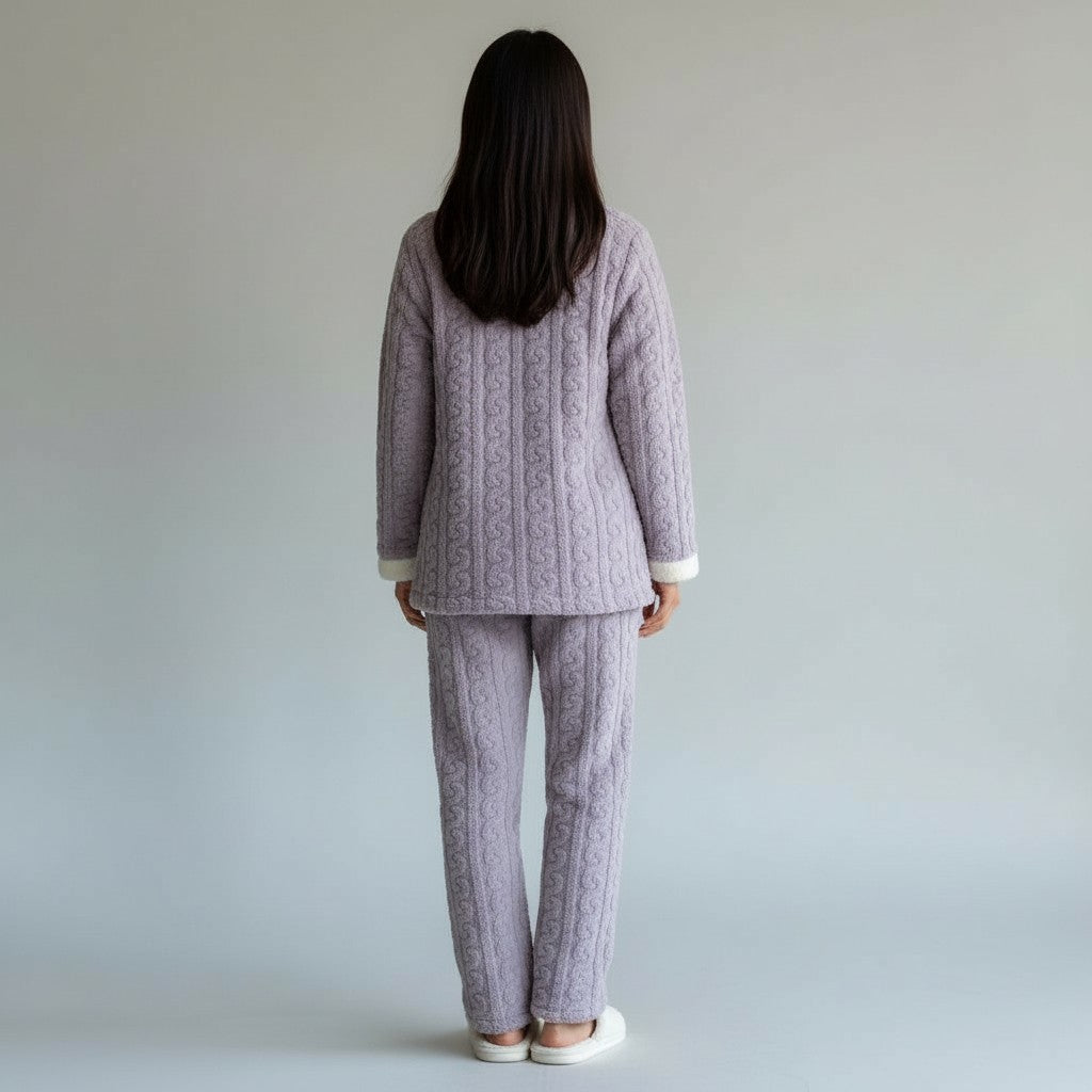 Ensemble Pyjama Femme Hiver polaire – Ultra Douillet