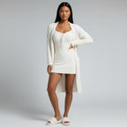 Ensemble Pyjama Robe Cocooning Chaude – Câlin Sucré