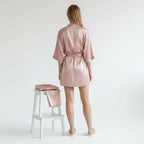 Ensemble Pyjama Quatuor Satiné Modulable – Éclat Complet