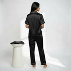 Ensemble Pyjama Trio Satiné Modulable – Reflet Composé