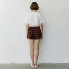 Short à Carreaux – Style Serein