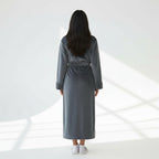 Peignoir Doux Long à Ceinture – Cocon Velours