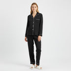 Ensemble Pyjama Long – Élégance Naturelle