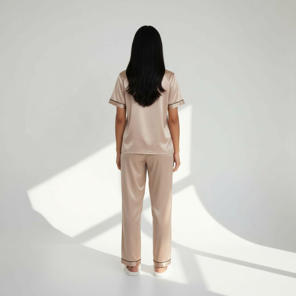 Ensemble Pyjama Satin Femme - Confort Chic