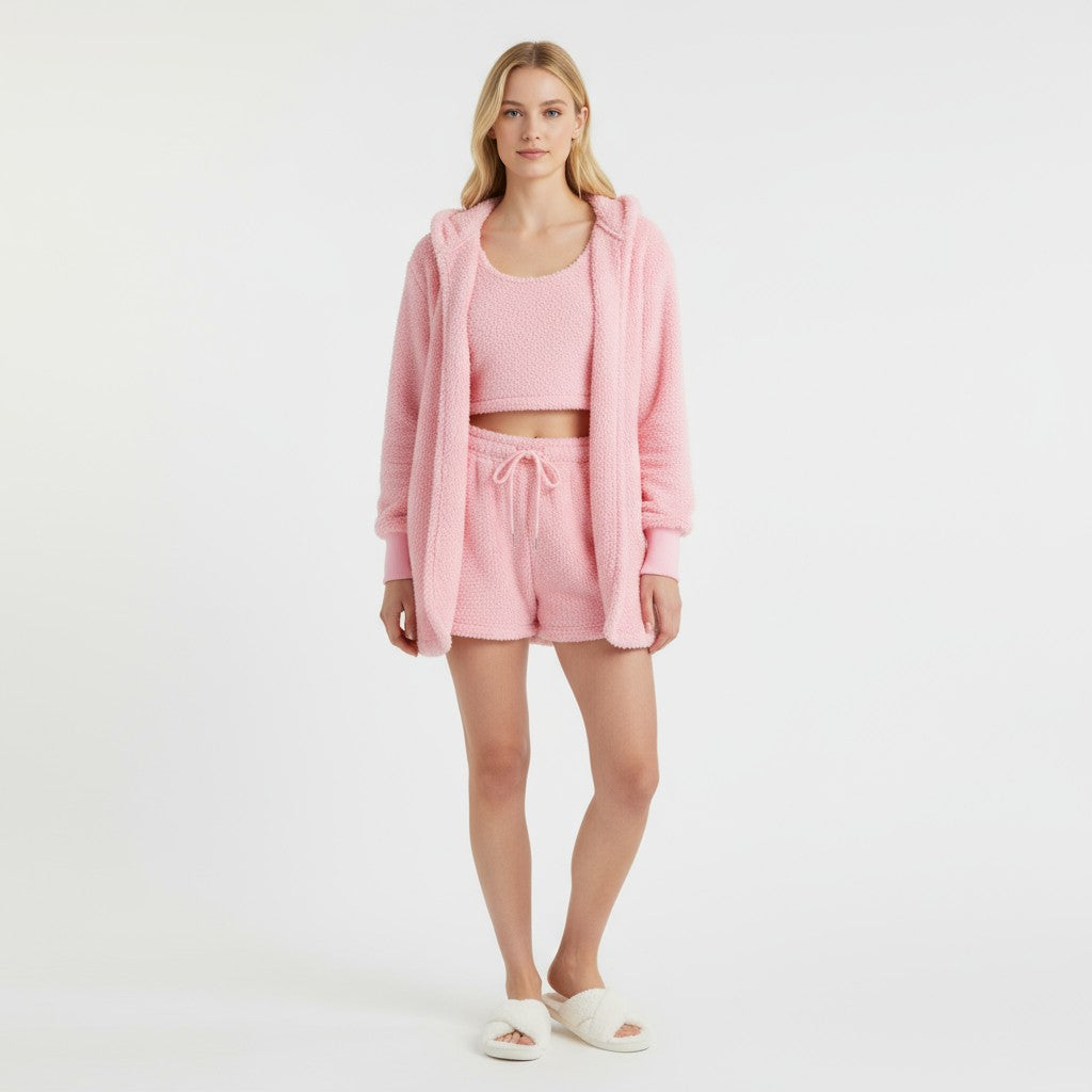 Ensemble Pyjama 3 Pièces – Douce Évasion