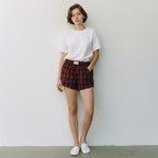 Short à Carreaux – Style Serein